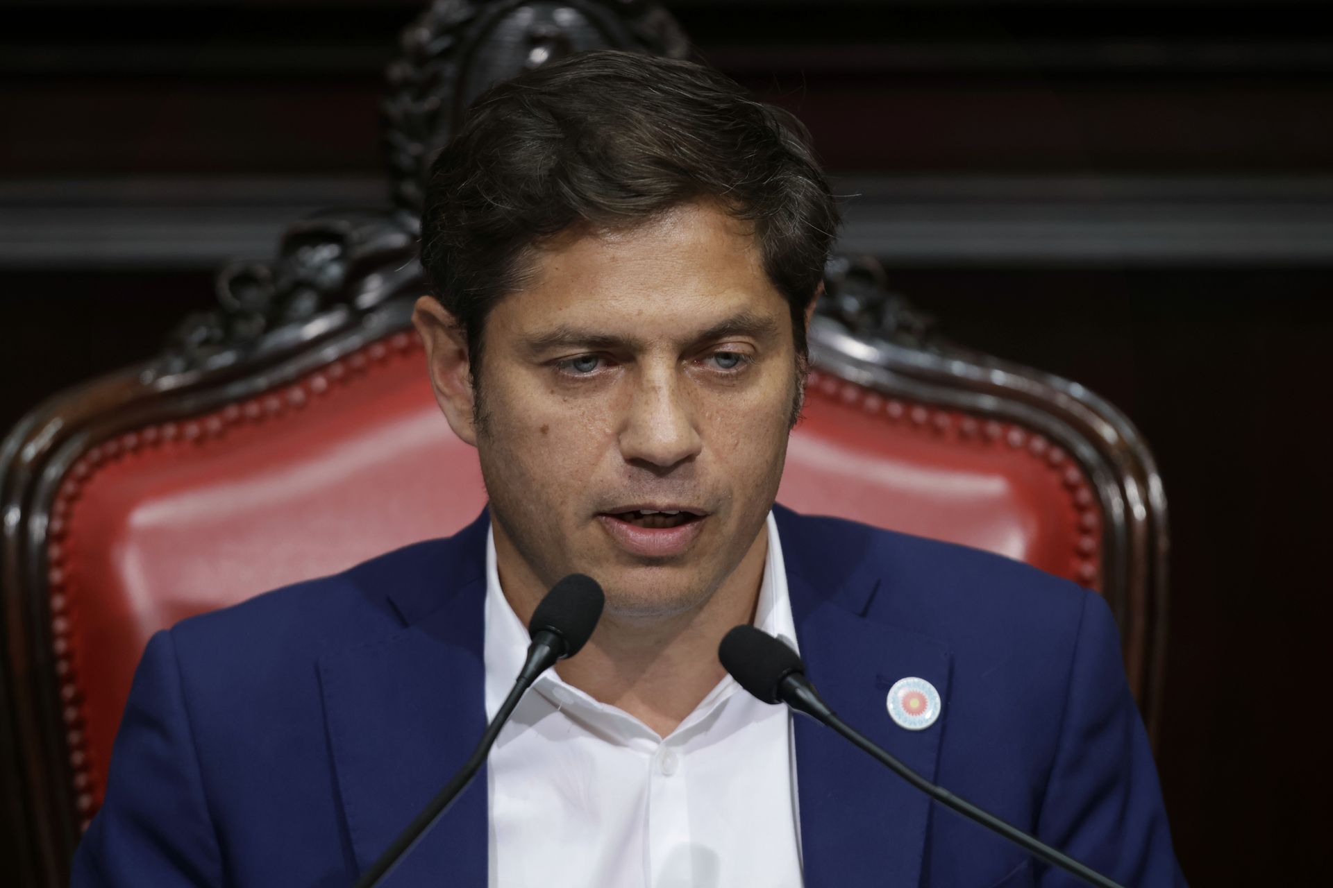 Kicillof presiona a la Legislatura para suspender las PASO: "Júntense y resuélvanlo"