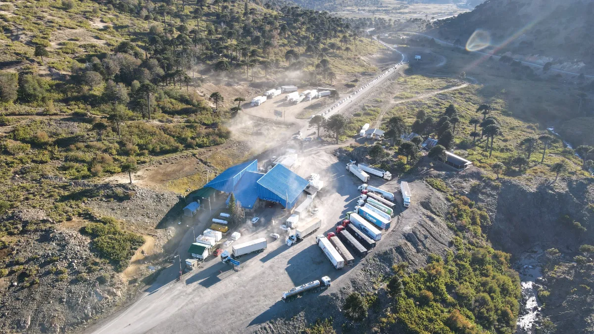 Éxodo a Chile: largas filas en Pino Hachado antes del finde largo